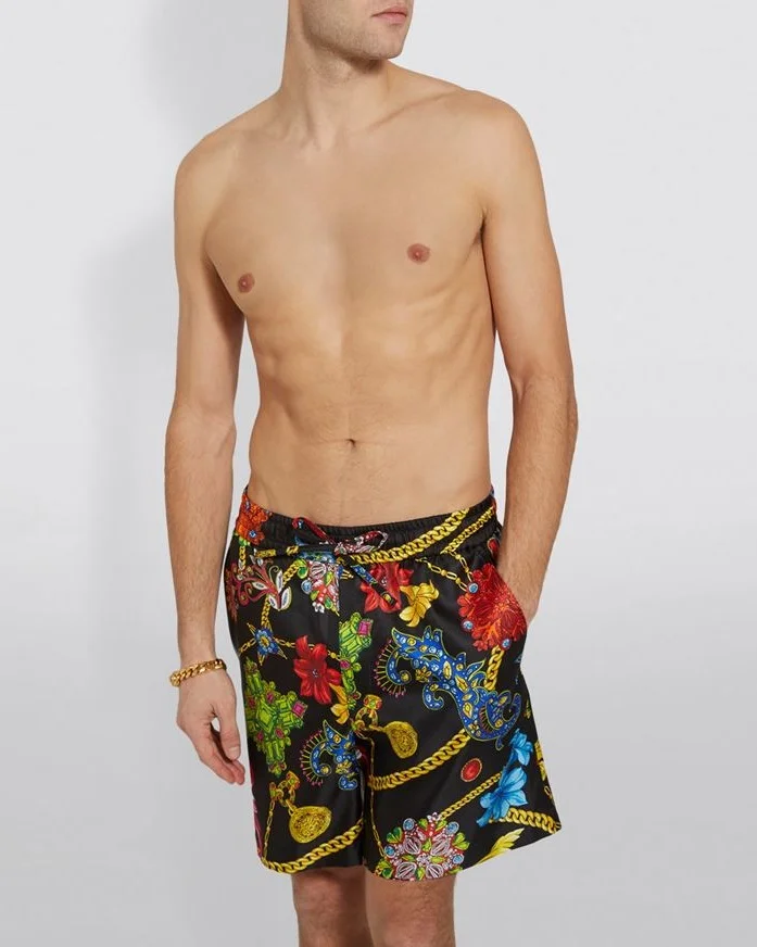 △ Versace Silk Medusa Shorts HK$6389