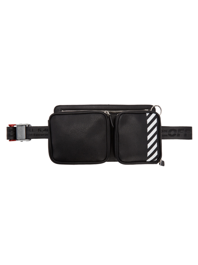 △ Off-White Black Diag Hip Bag HK$5,148