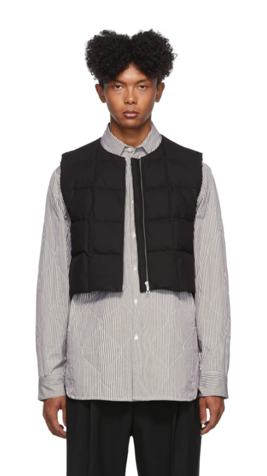 △ Dries Van Noten Black Gilling Vest HK$3,870
