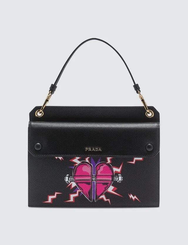 △ Prada Heart Print Leather Bag HK$5,416