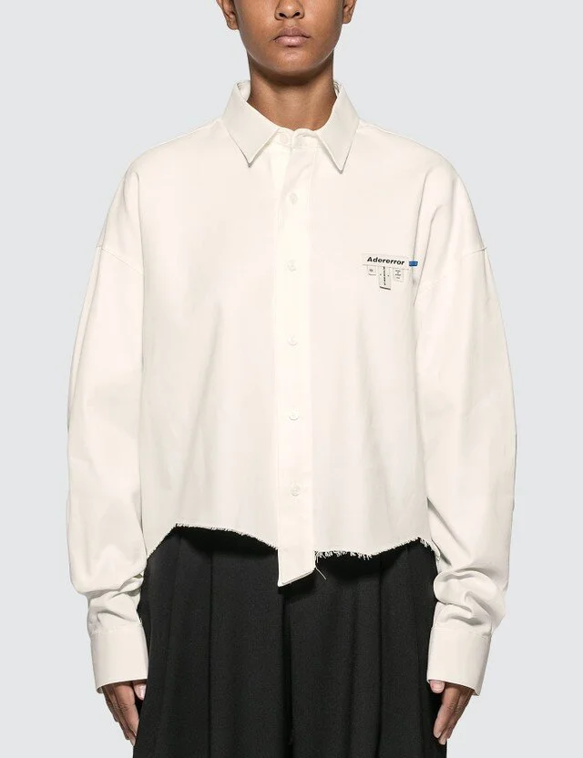 △ Ader Error Oversized Cropped Shirt HK$2,080
