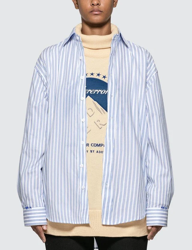 △ Ader Error Oversized Fit Stripe Shirt HK$2,472