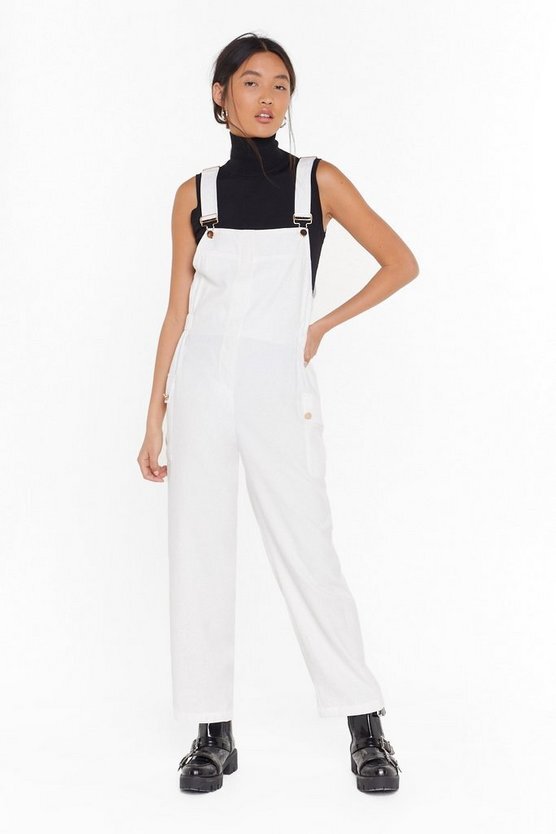 Nasty Gal Work for It Cropped Overalls US$40 (HK$314)