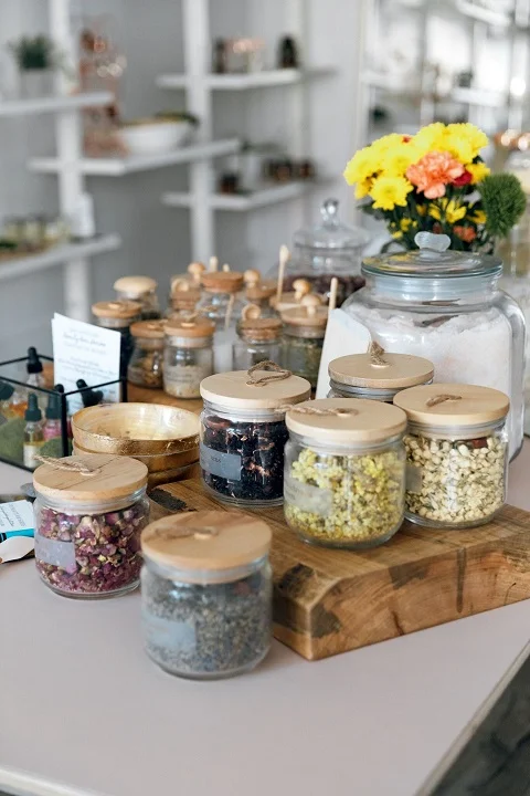 Skin Scholars’ Beauty Bar (photo by social media manager Macey Kraus)