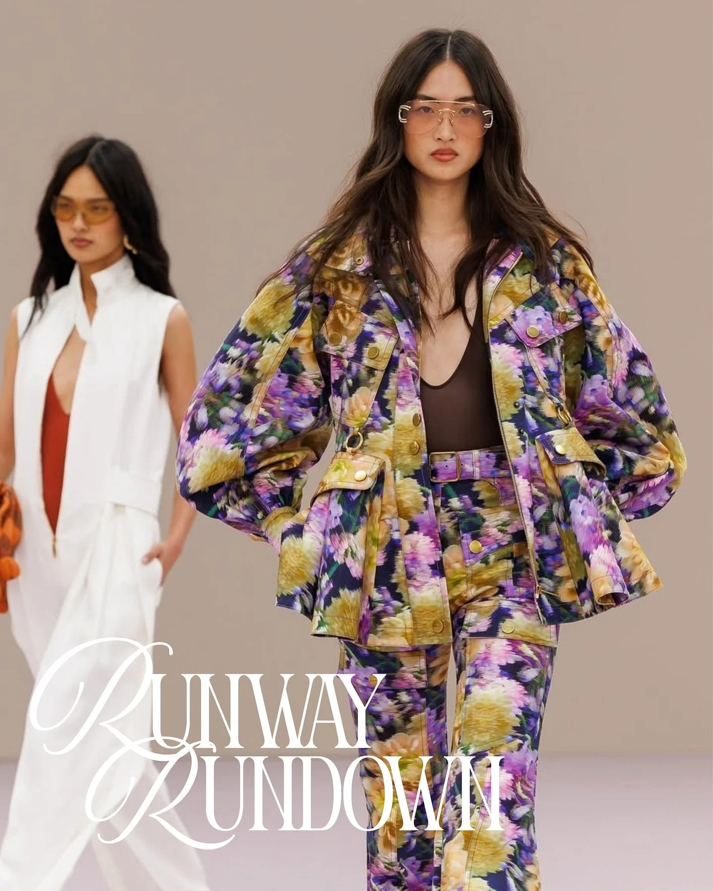 PEP TALK&mdash; Once dubbed THE going out top of the early aughts, SS26 proved the peplum is primed for a comeback from the back of your closet. Bubble necklace not included.