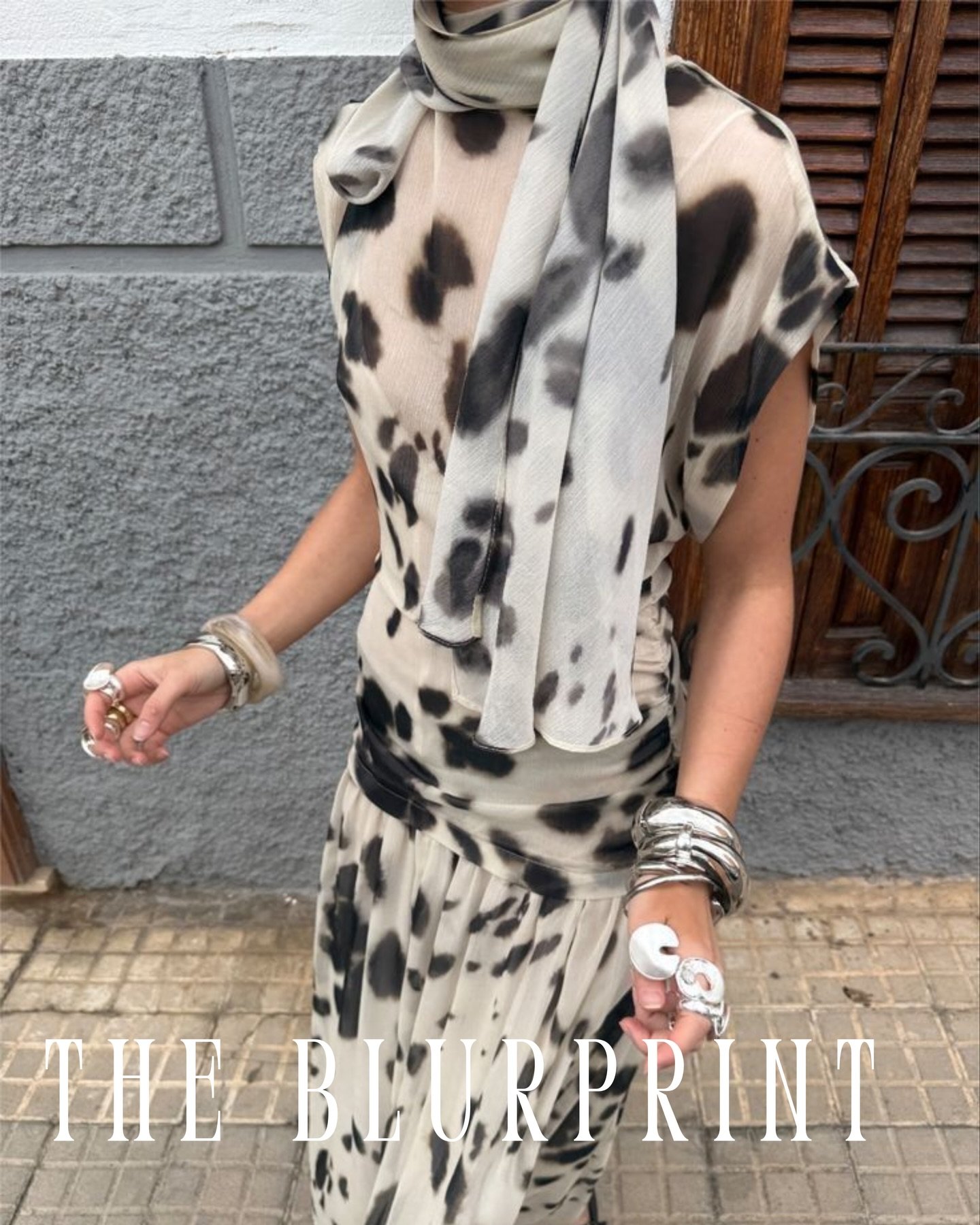 THE BLURPRINT&mdash; Animal stripes and spots lose their edge, but stay in focus. As bold blurs into abstract, consider this your blurprint to a softer side of statement.