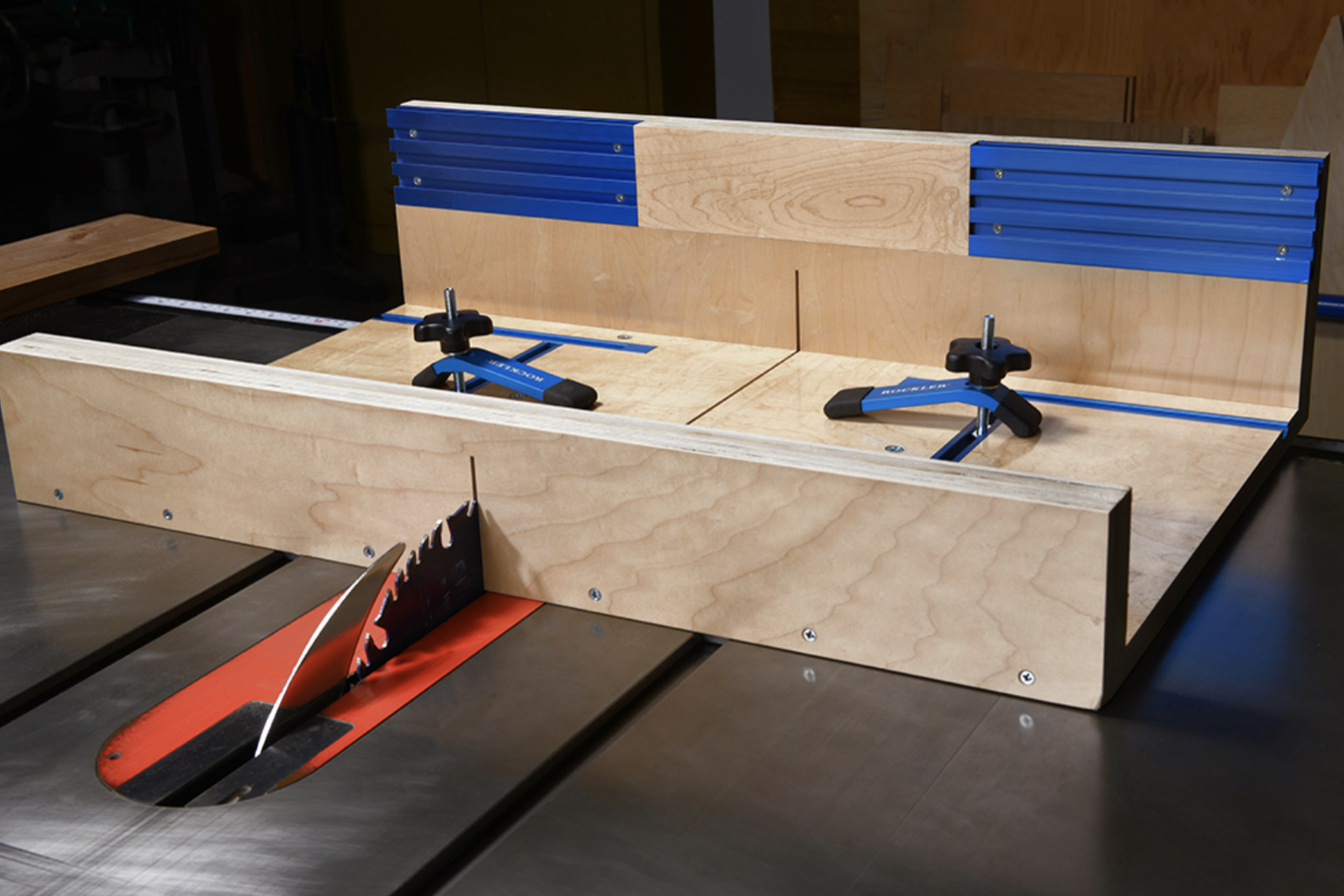 Cross Cut Sled designed for student use at Otis College of Art and Design, 2019.