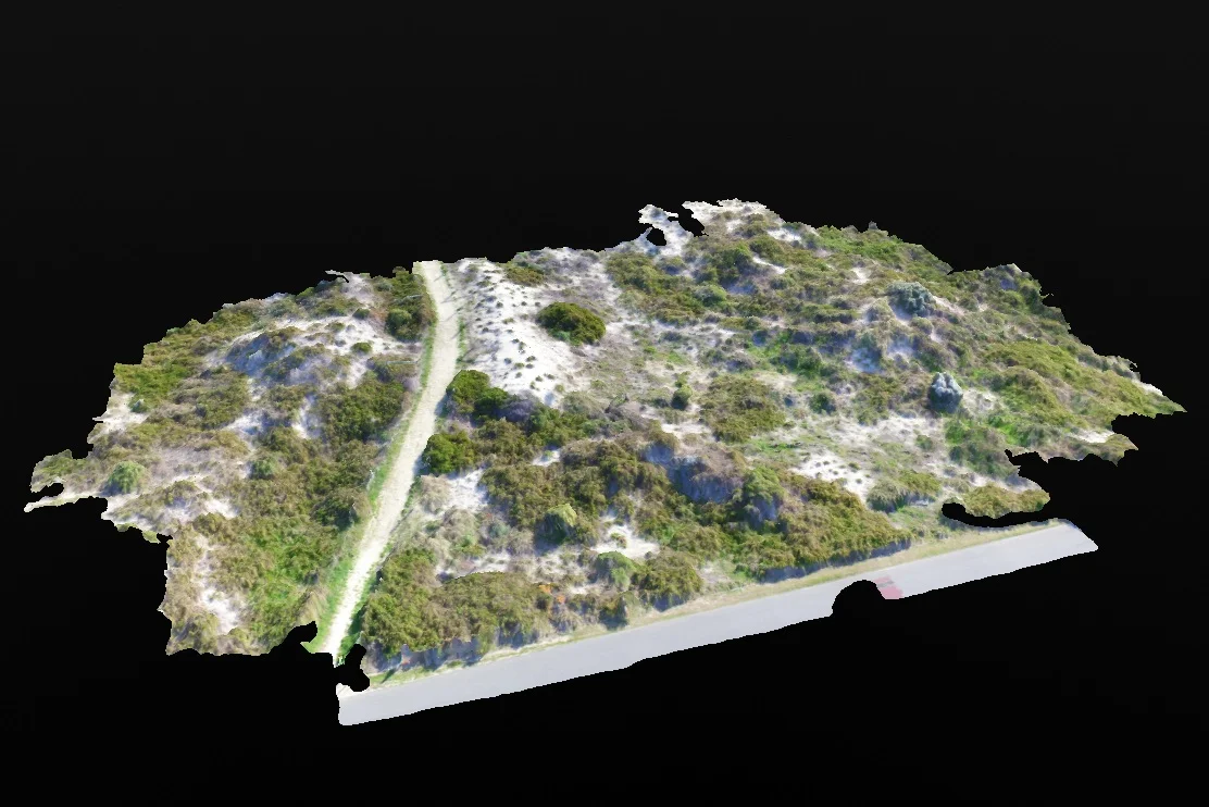 3D topographic model