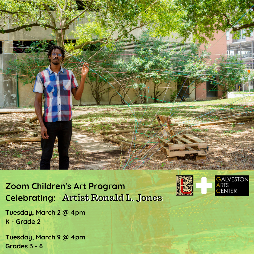 Virtual Children's Art Program with Rosenberg Library