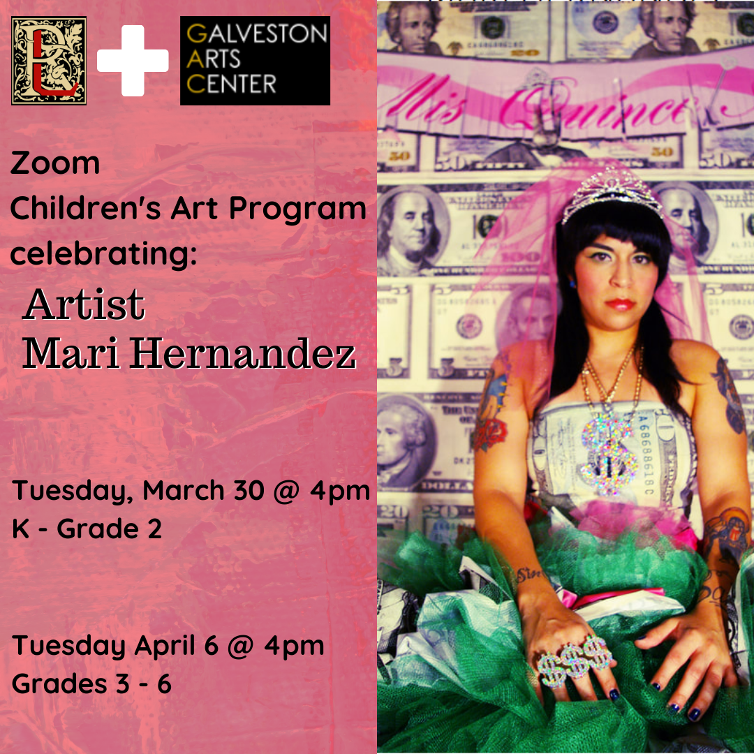 Virtual Children's Art Program with Rosenberg Library 