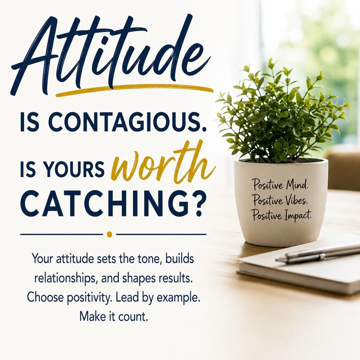 It's All About the Attitude 