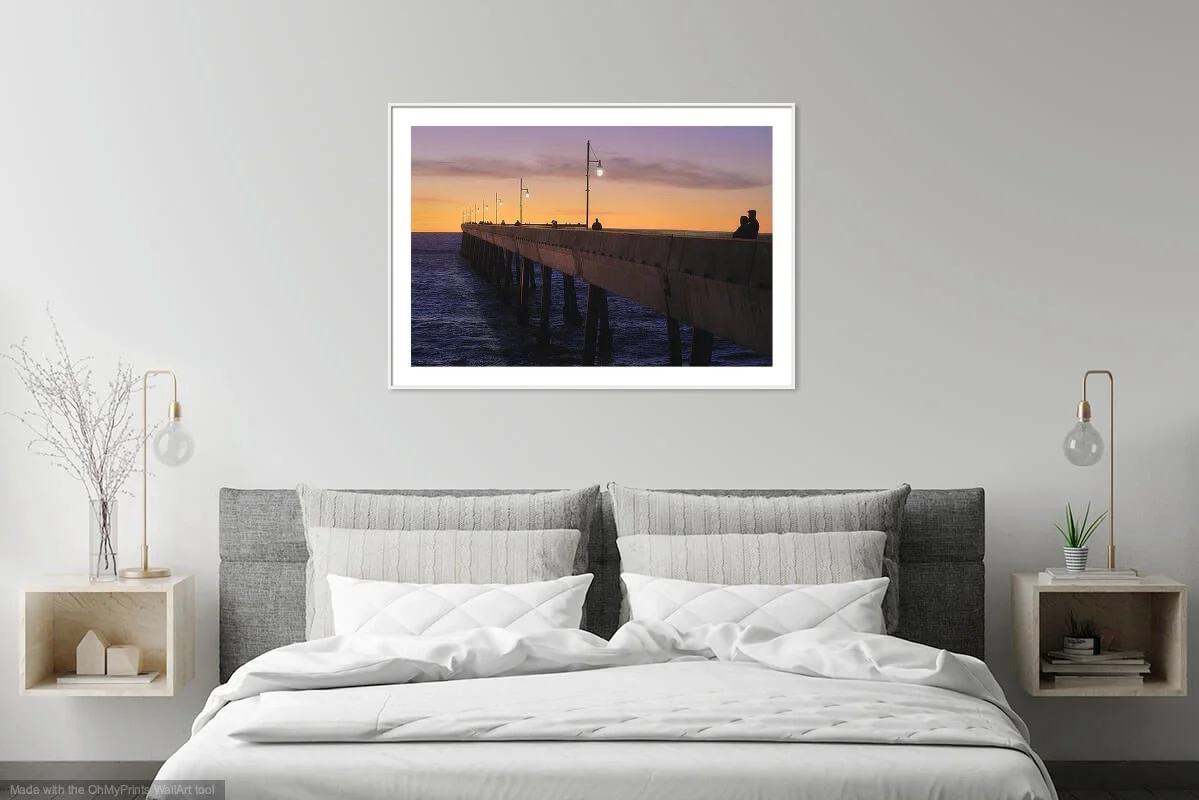 sunset-lovers-wall-art-room-decor-prints-white-frame- pier-pacifica-california.jpg