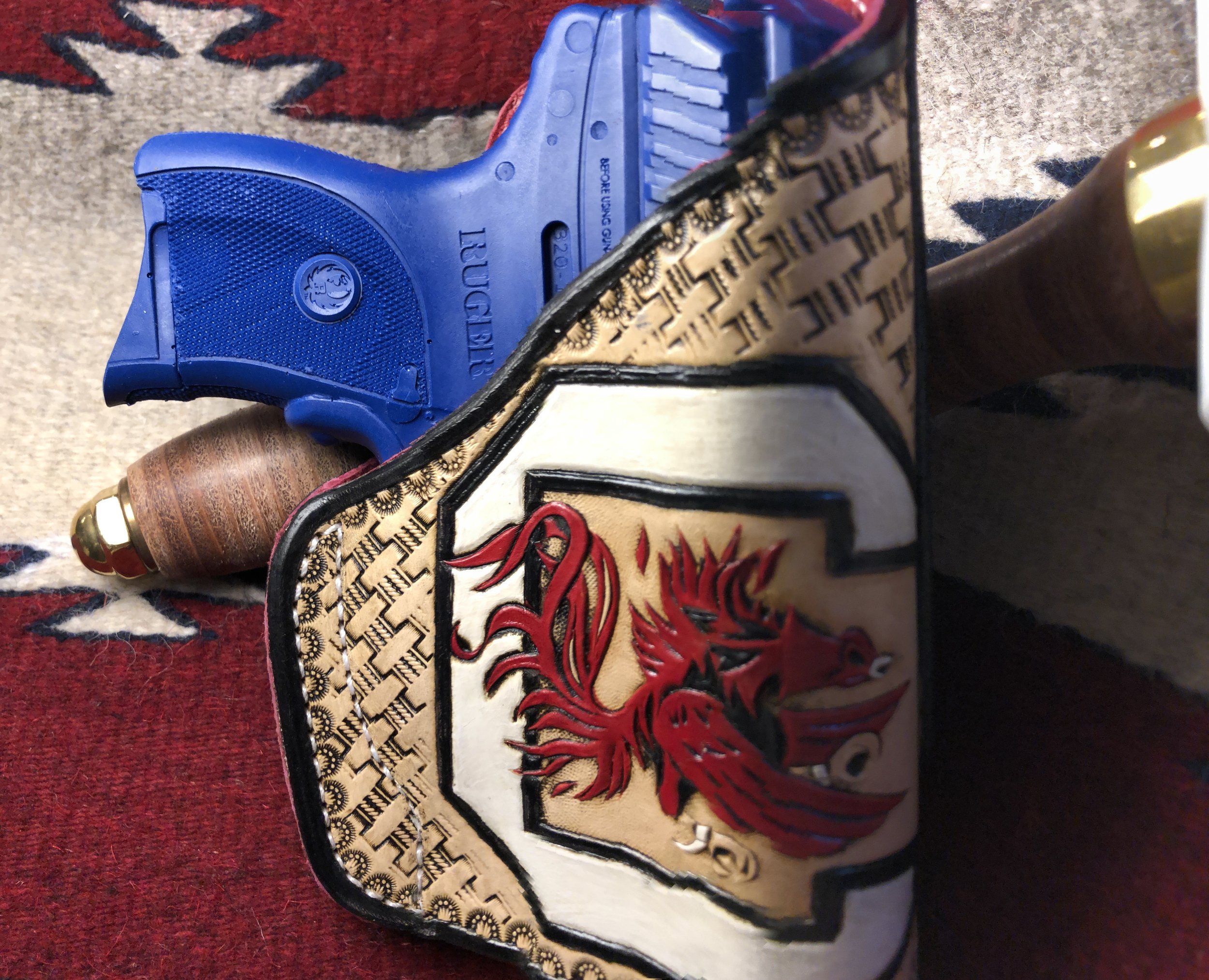 RUGER EC9 Holster - GAMECOCKS!