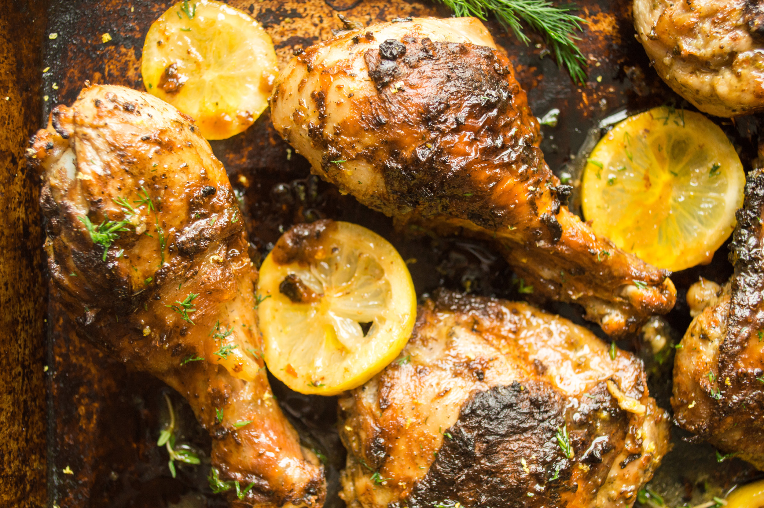 Greek Inspired Chicken Thighs — Inspired With A Twist