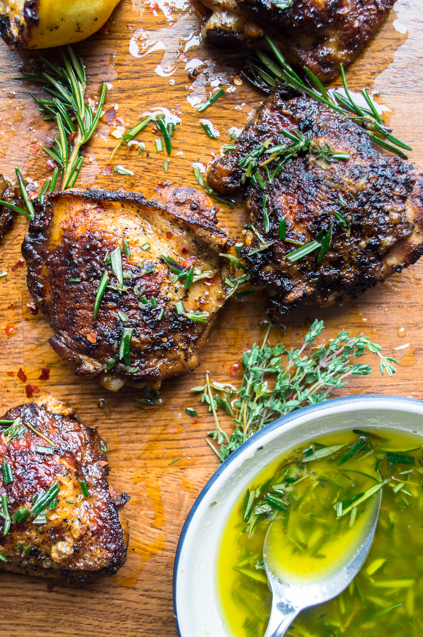 Cast Iron Grilled Chicken