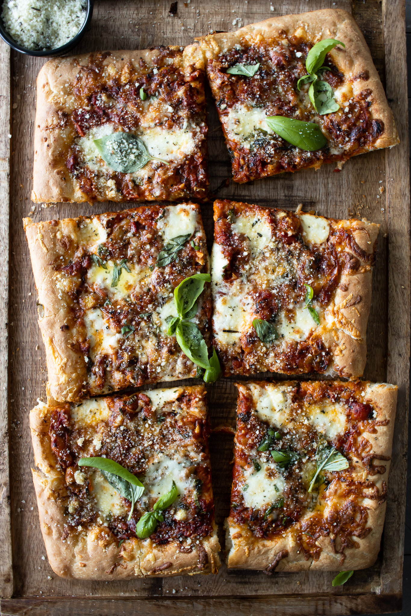 Sheet Pan Sicilian Pizza Recipe