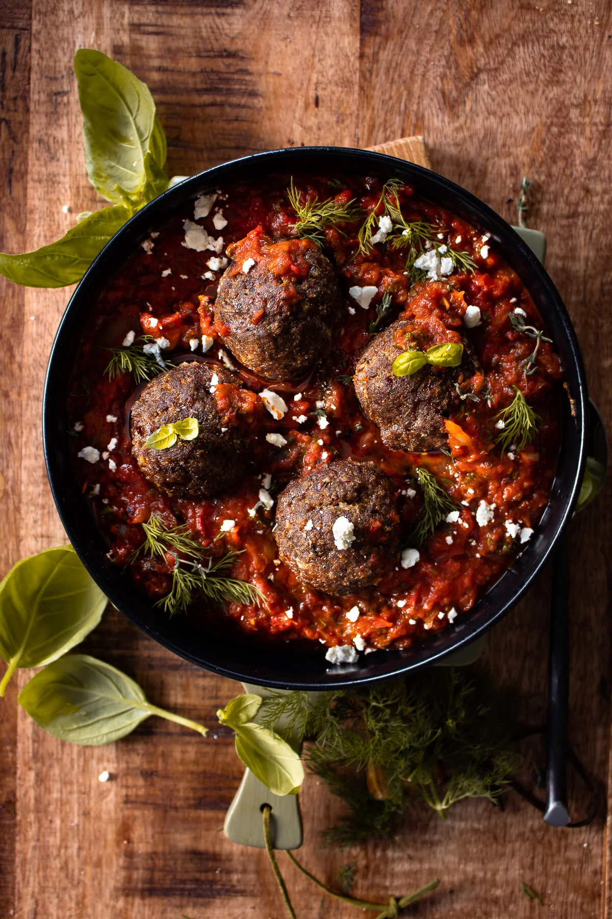 Meatballs With Spicy Tomato Sauce