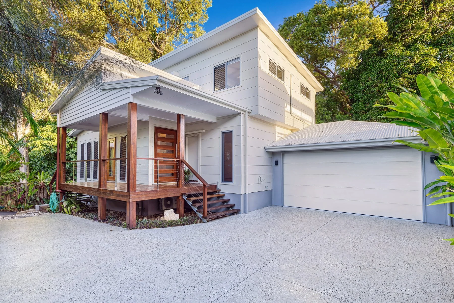 Bayside real estate photography capturing a premium residential property facade and street appeal in Redlands QLD by Digital 1 QLD