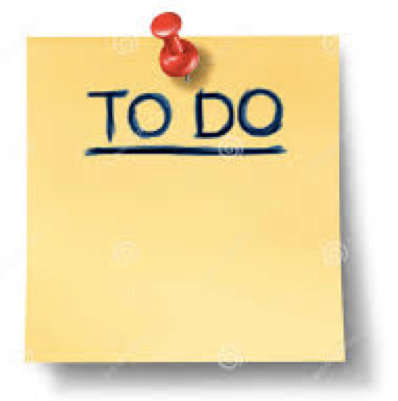 What’s on the 2021 ‘To Do’ List?