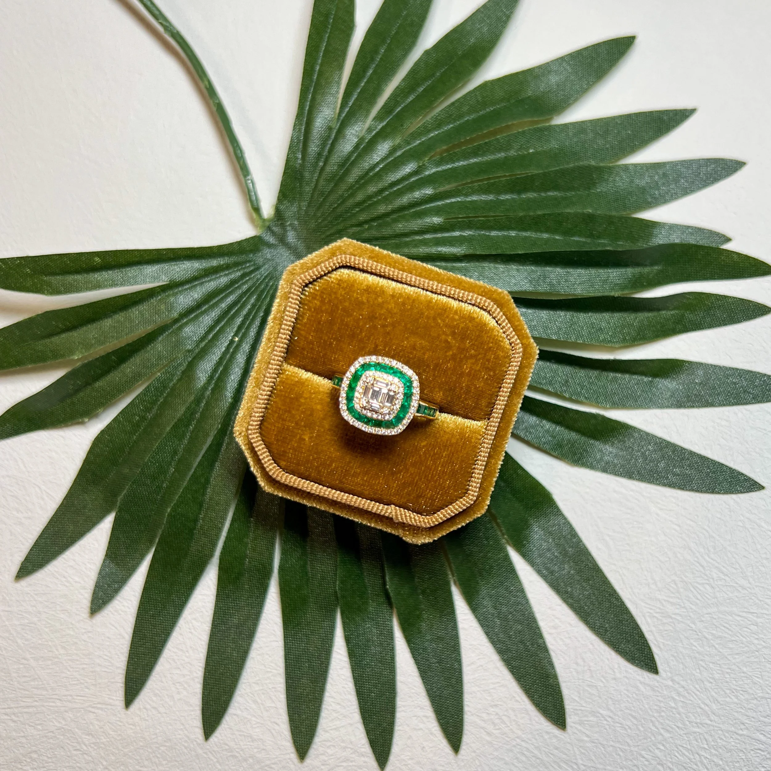 Emerald & Diamond Ring