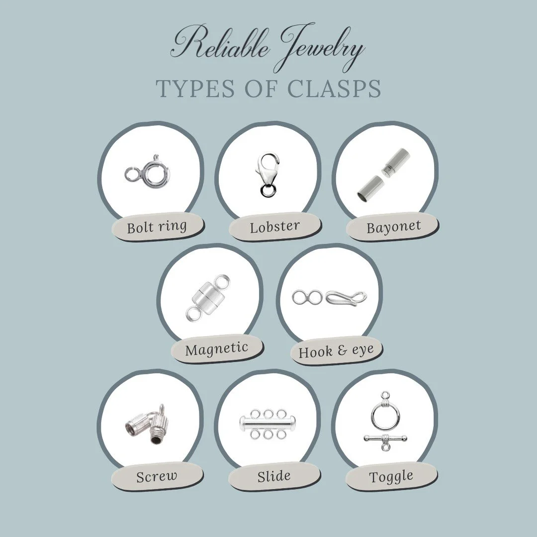 Did you know that the clasp you choose can make or break your necklace game? From elegant lobsters to chic magnetic closures, each clasp has its own charm and functionality.

Discover which clasp suits your jewelry collection best and elevate your ac