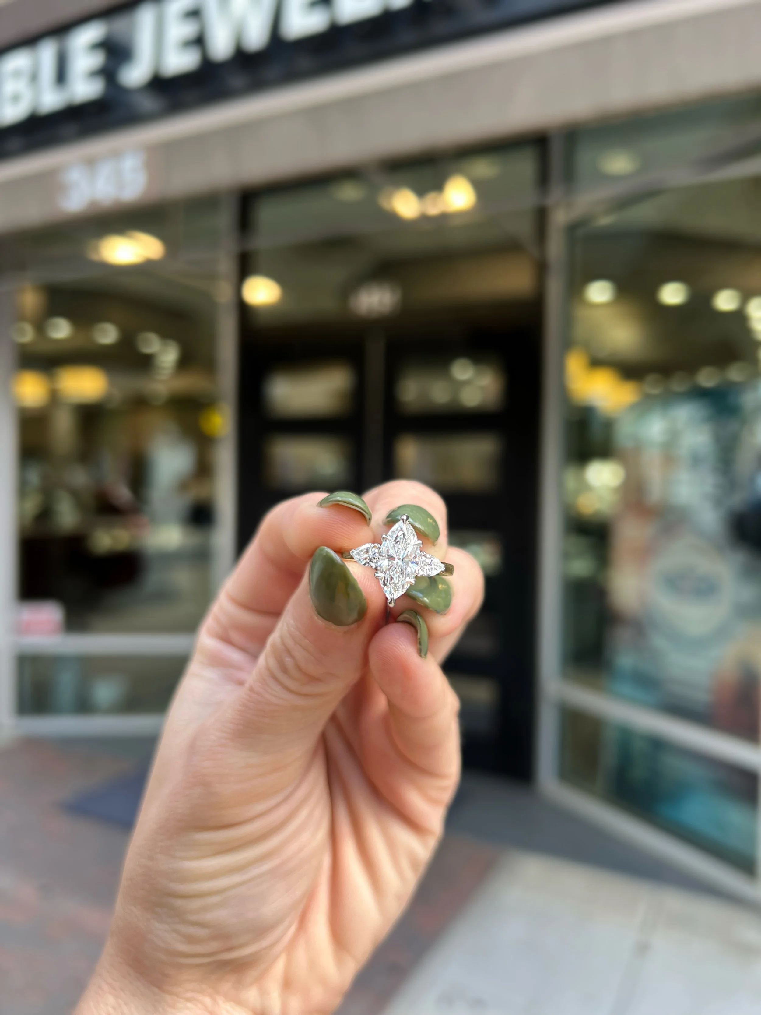 Marquise Diamond Ring