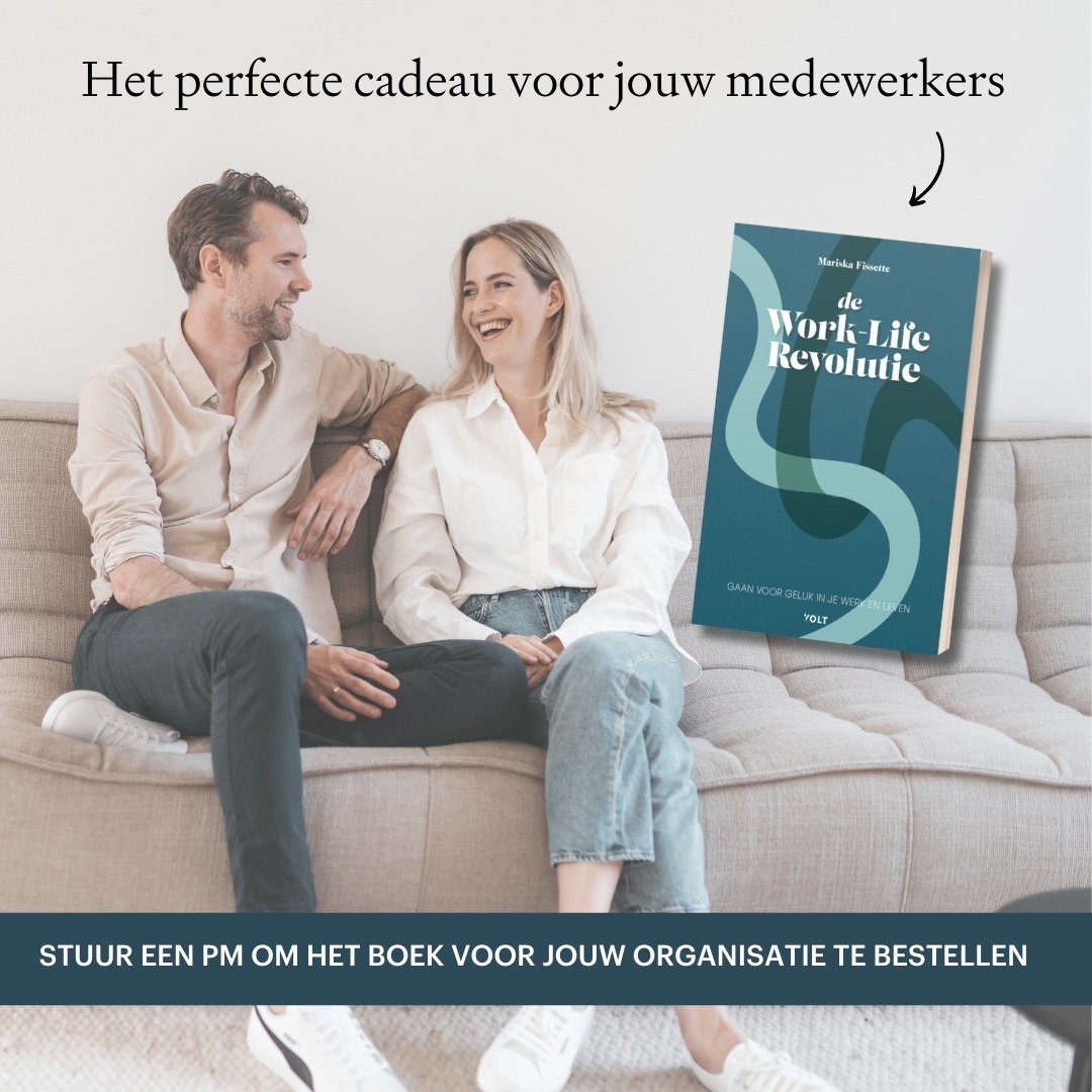 'De Work-Life Revolutie' wordt door organisaties ingekocht als cadeau voor al hun medewerkers. Hoe mooi is dat?
Dit boek is niet alleen een tool om de balans tussen werk en priv&eacute; te verbeteren, maar het is ook een middel om het welzijn op de w