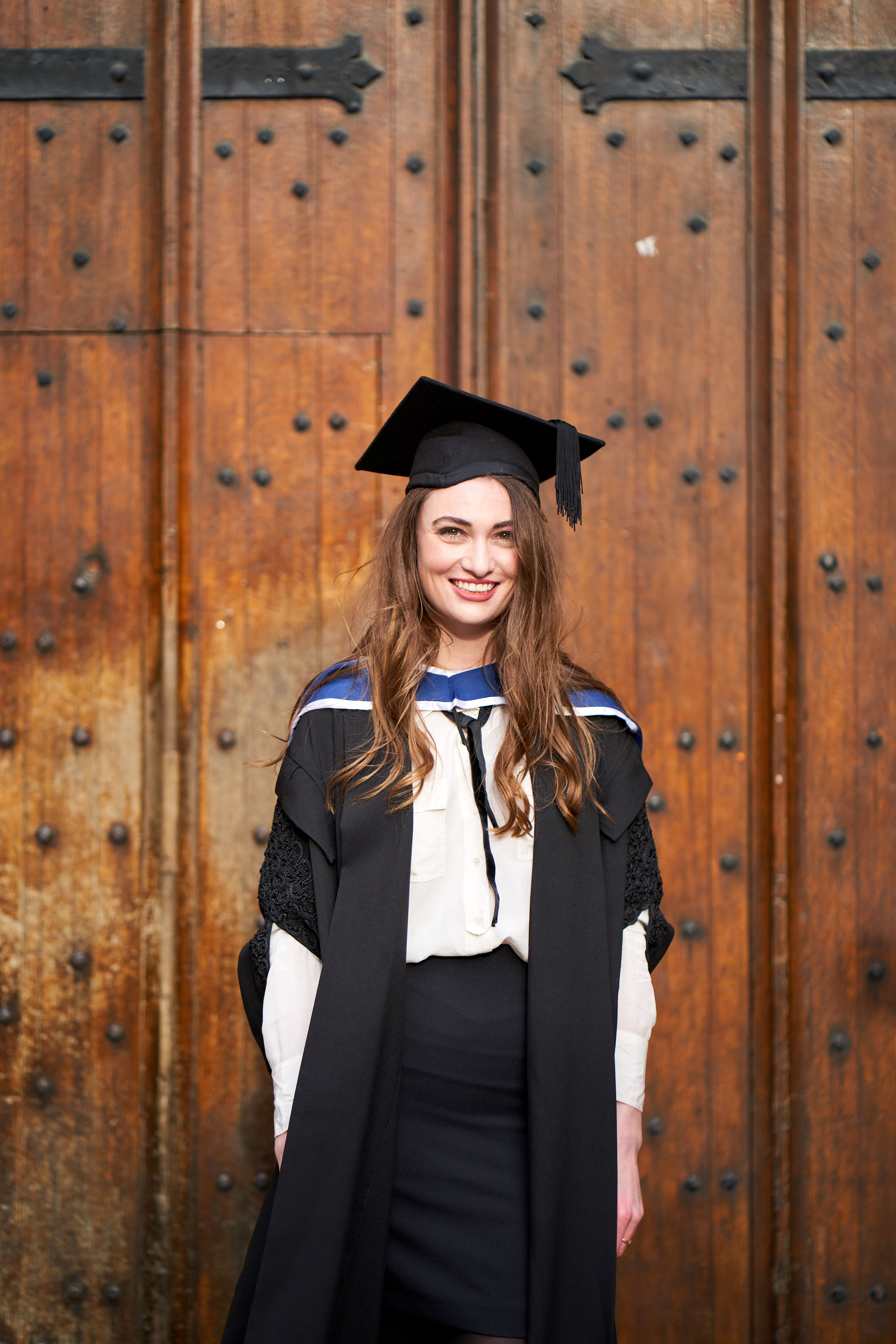 Haleigh Cummings Graduation Day at The Sheldonian Theater Oxford on 09 March 2019.