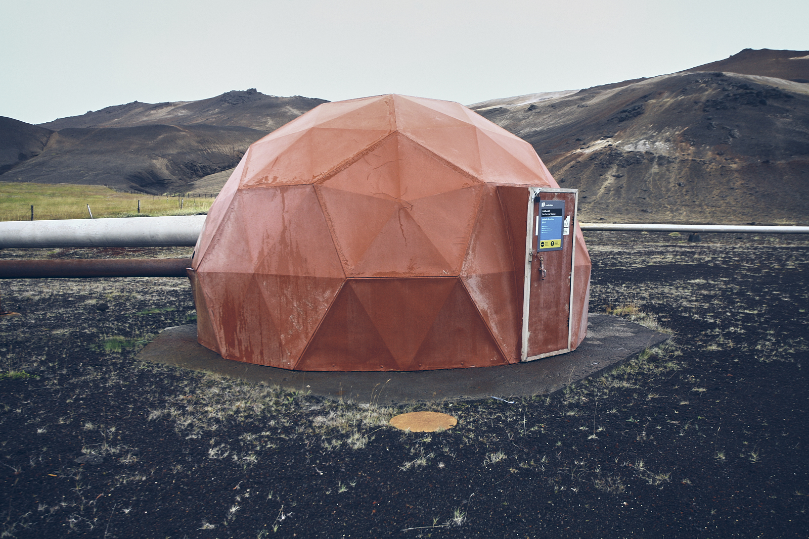 Shed in Myvatn, Iceland