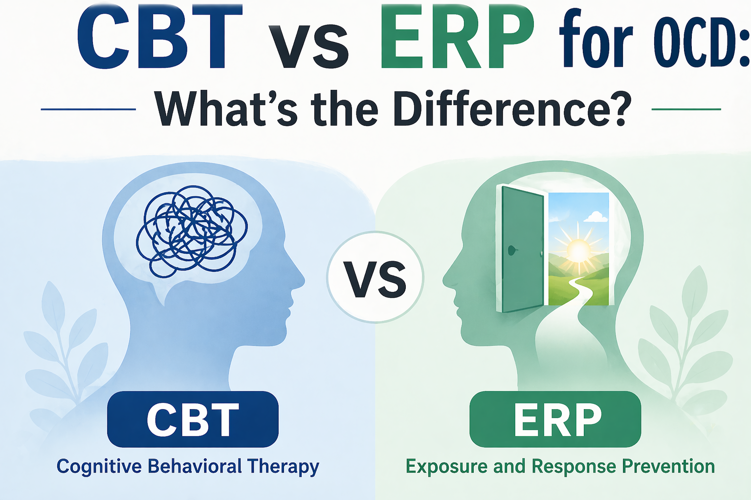 CBT vs ERP for OCD: What’s the Difference?