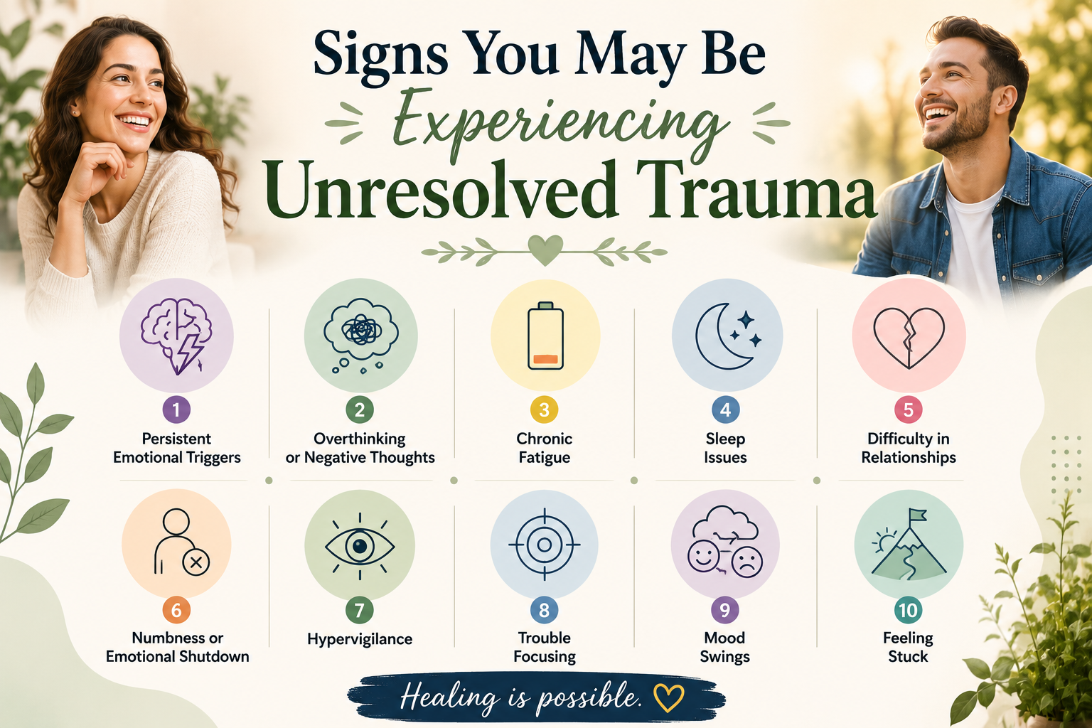Signs You May Be Experiencing Unresolved Trauma