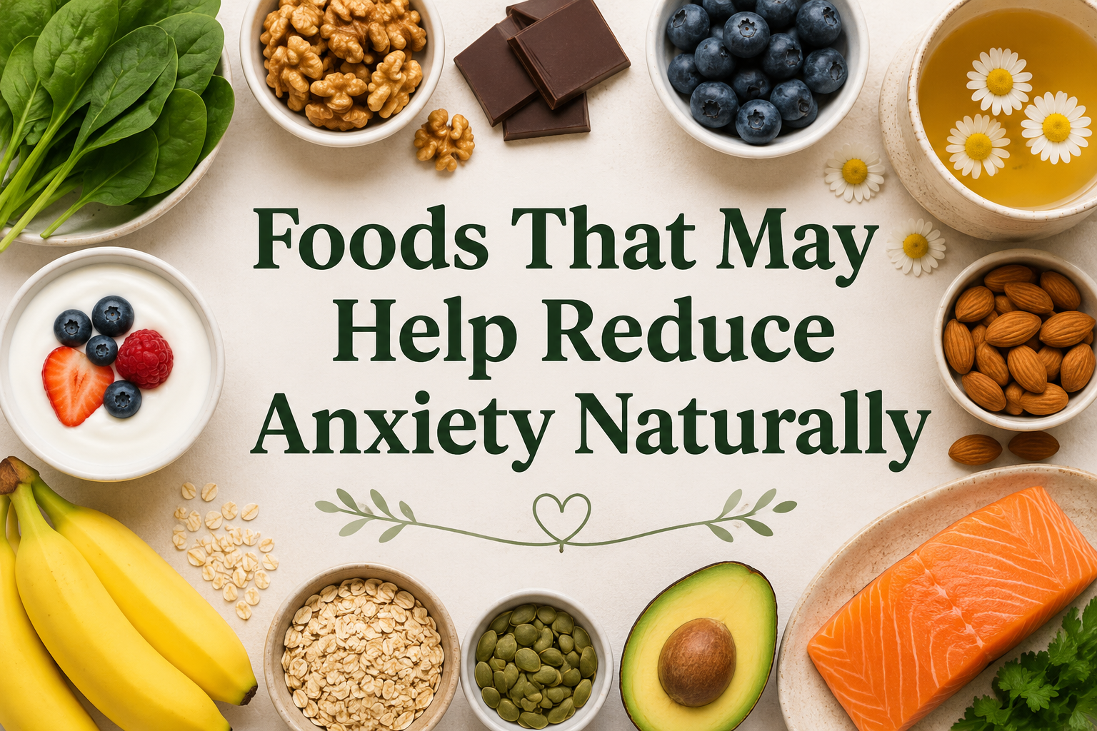 Foods That May Help Reduce Anxiety Naturally