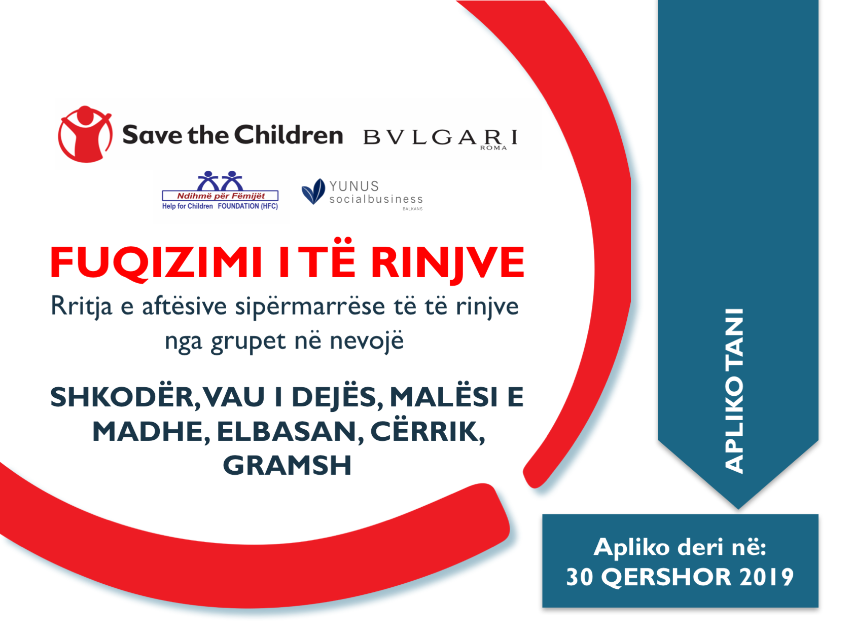 YEB - Rritja e Aftësive Sipërmarrëse të të Rinjve nga Grupet në Nevojë