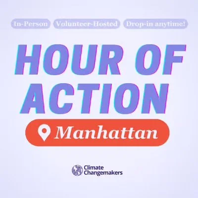 Climate Changemakers Manhattan Hour of Action