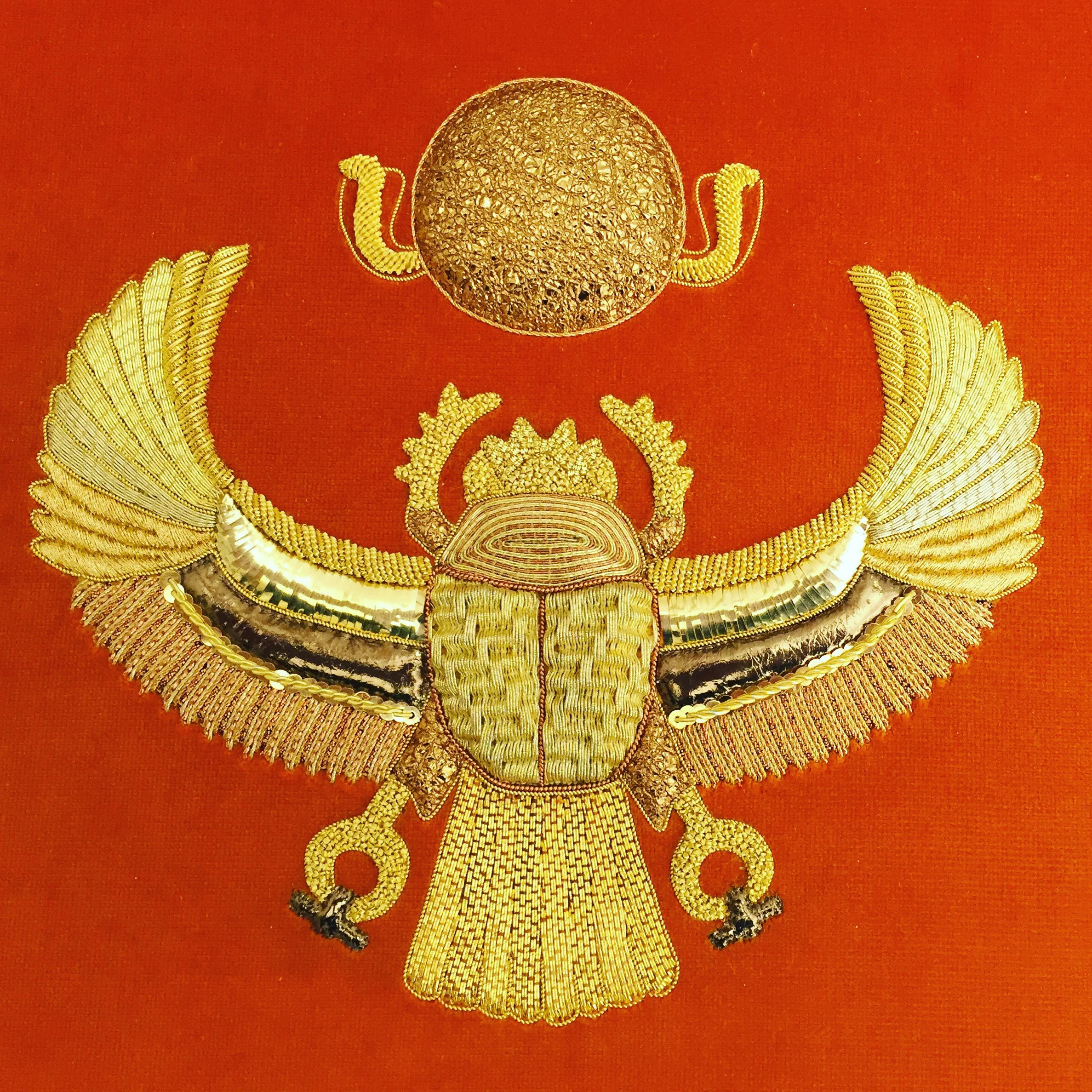 Advanced Goldwork Scarab 2016