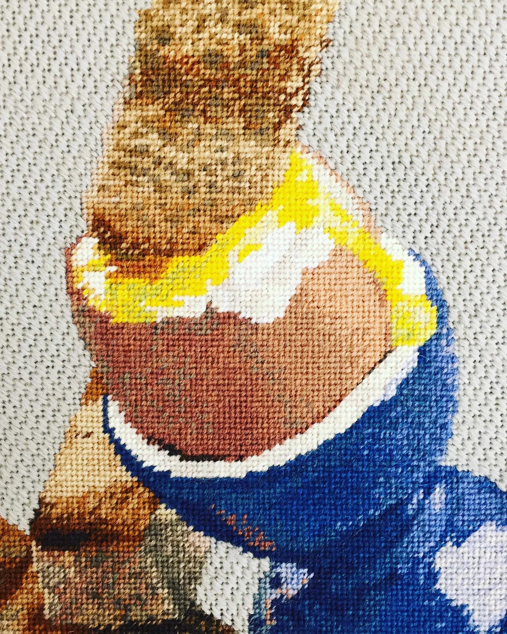 Canvas Shading "Egg &amp; Soilders' - 2015