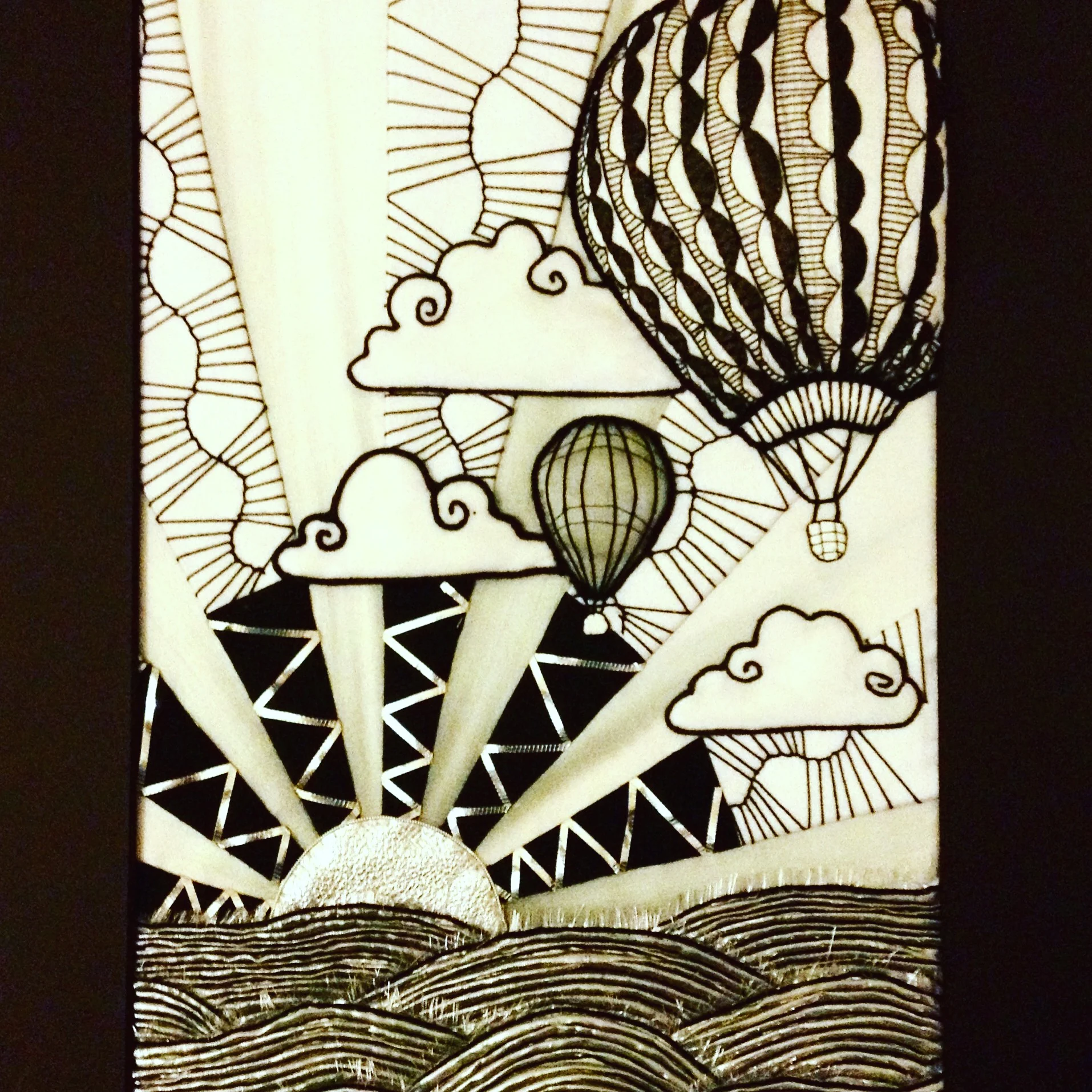 Appliqué - Hot Air Balloons - 2015
