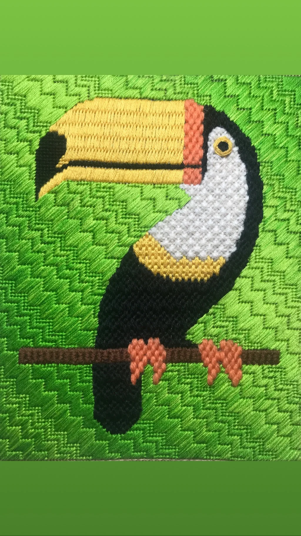 Canvaswork - Toucan - 2018