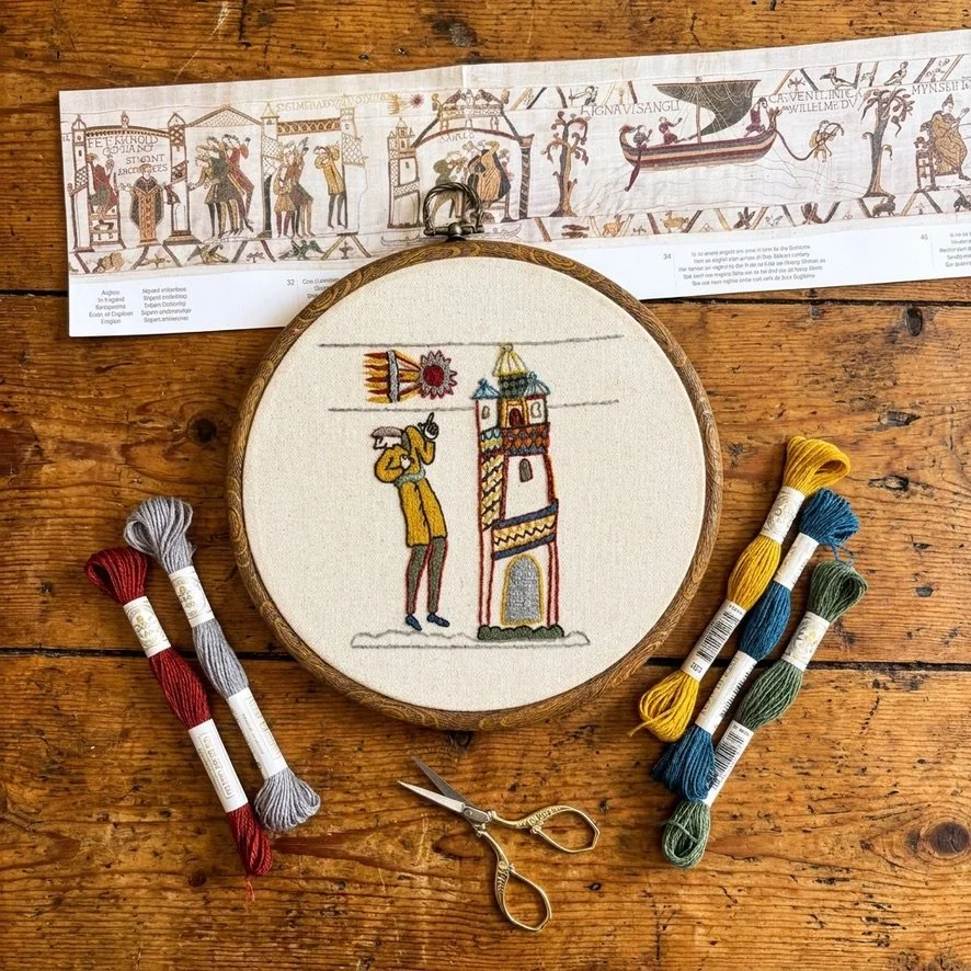 a message in the sky - bayeux tapestry kit