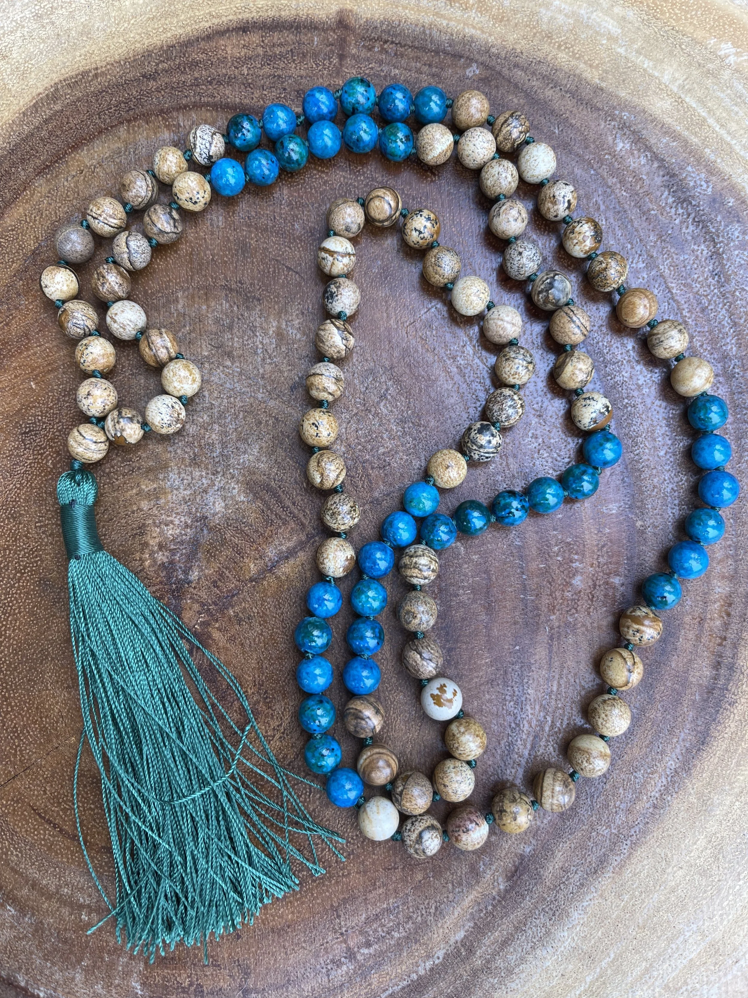 Picture Jasper Chrysocola Mala.jpg