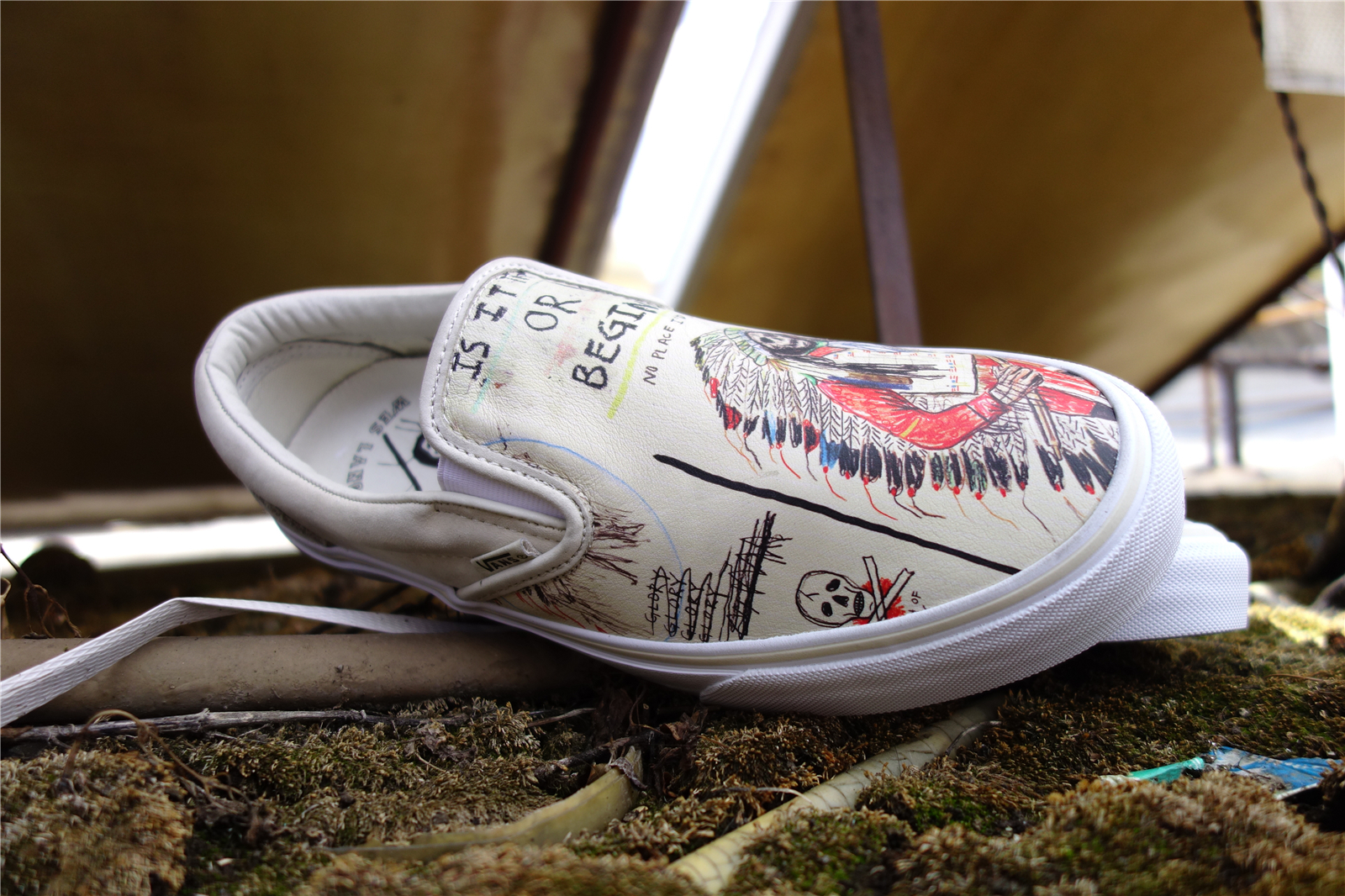  Wes Lang x Vans Slip-On  Source:    VansFans.cn   