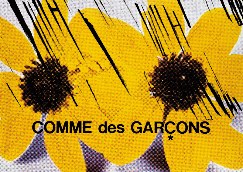  COMME des GARÇONS Spring/Summer 1989 Advertising Source:&nbsp;   Tokyo TDC   