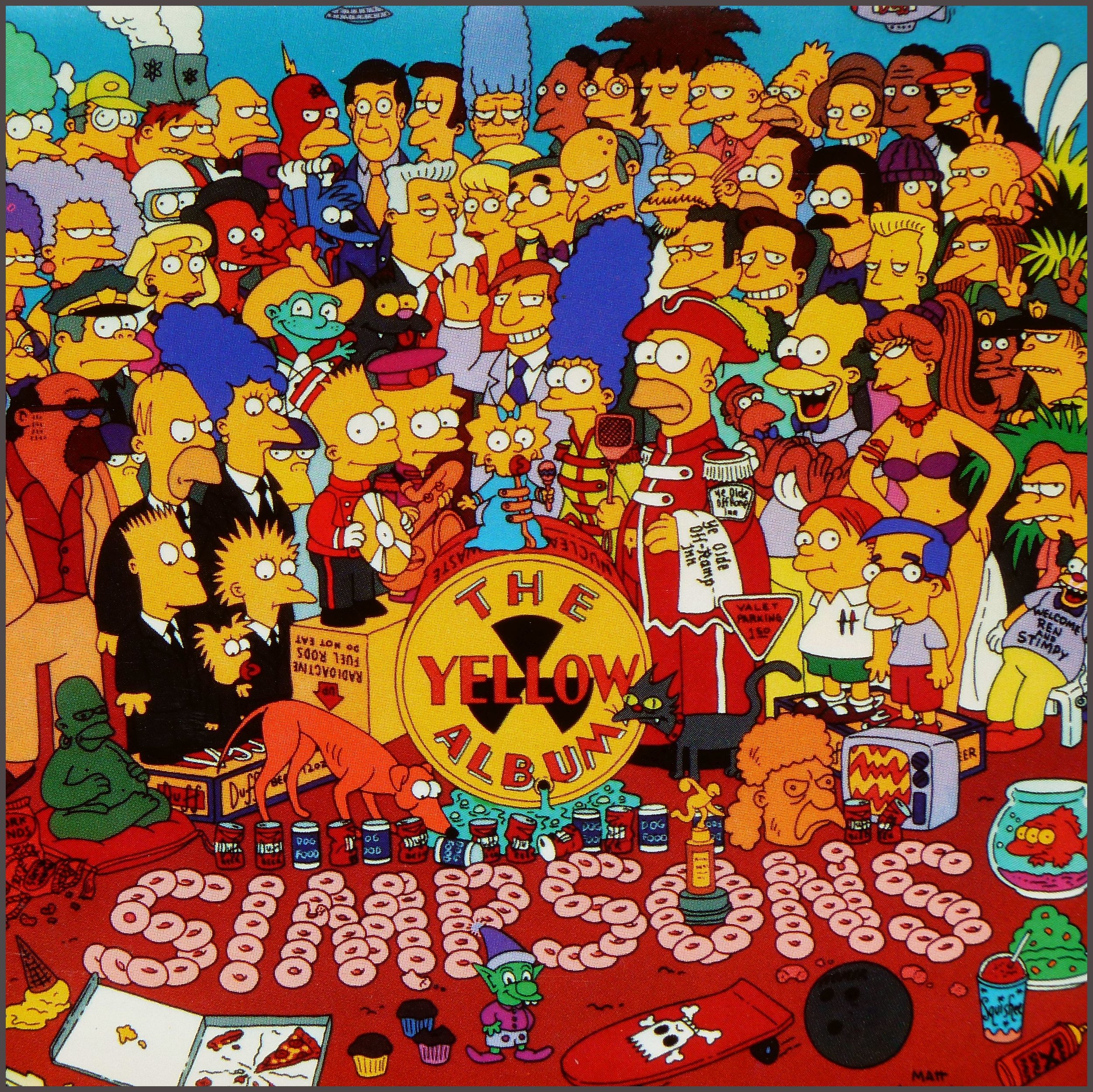  The Simpsons, The Yellow Album Musical CD, Geffen Records, 1998 Source:  metroaxis  