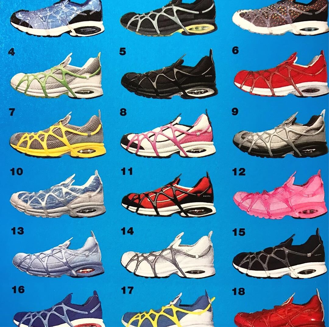  Nike Air Kukini colorway lineup. Source:  Instagram  