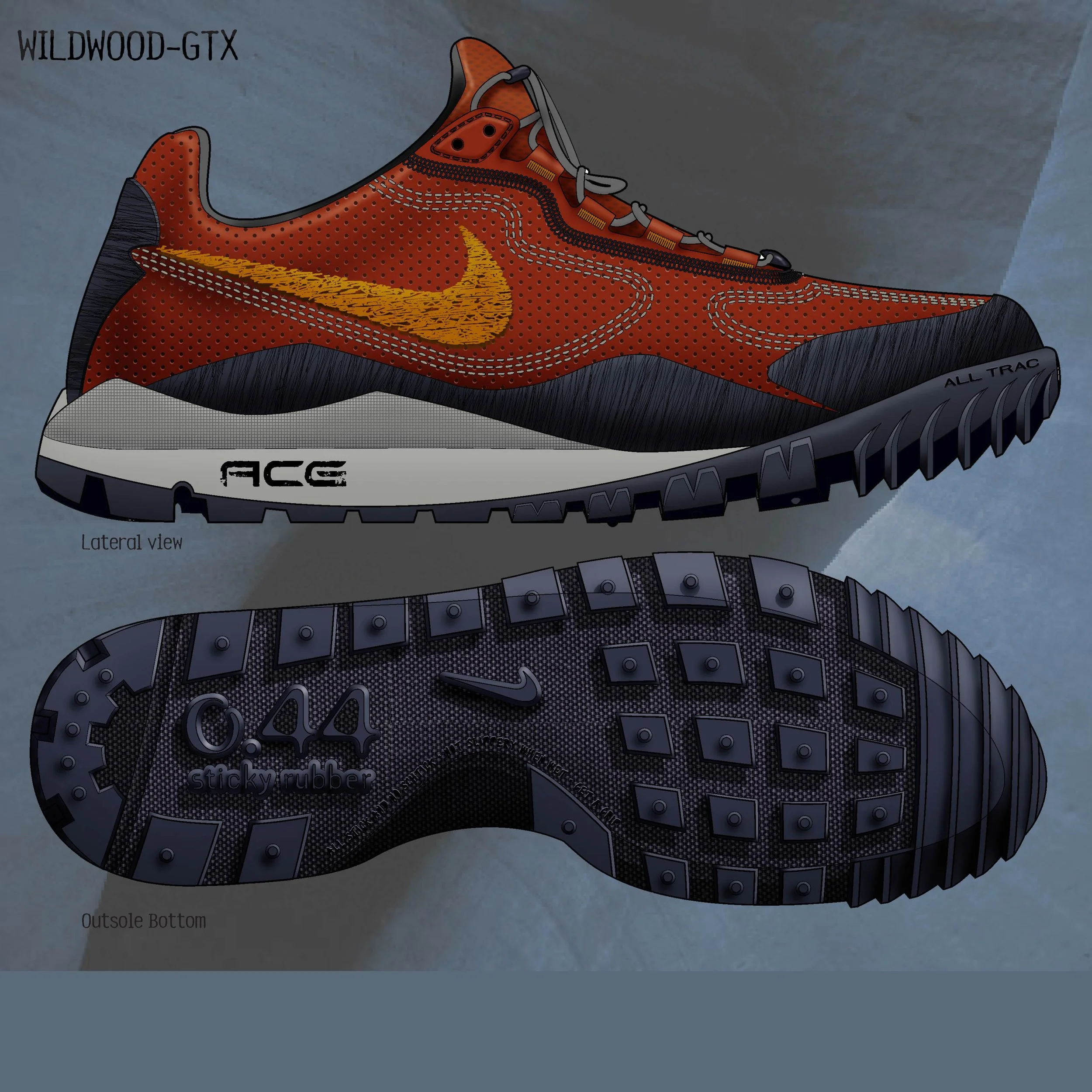  Nike Wildwood GTX. Image courtesy of Steve McDonald. 