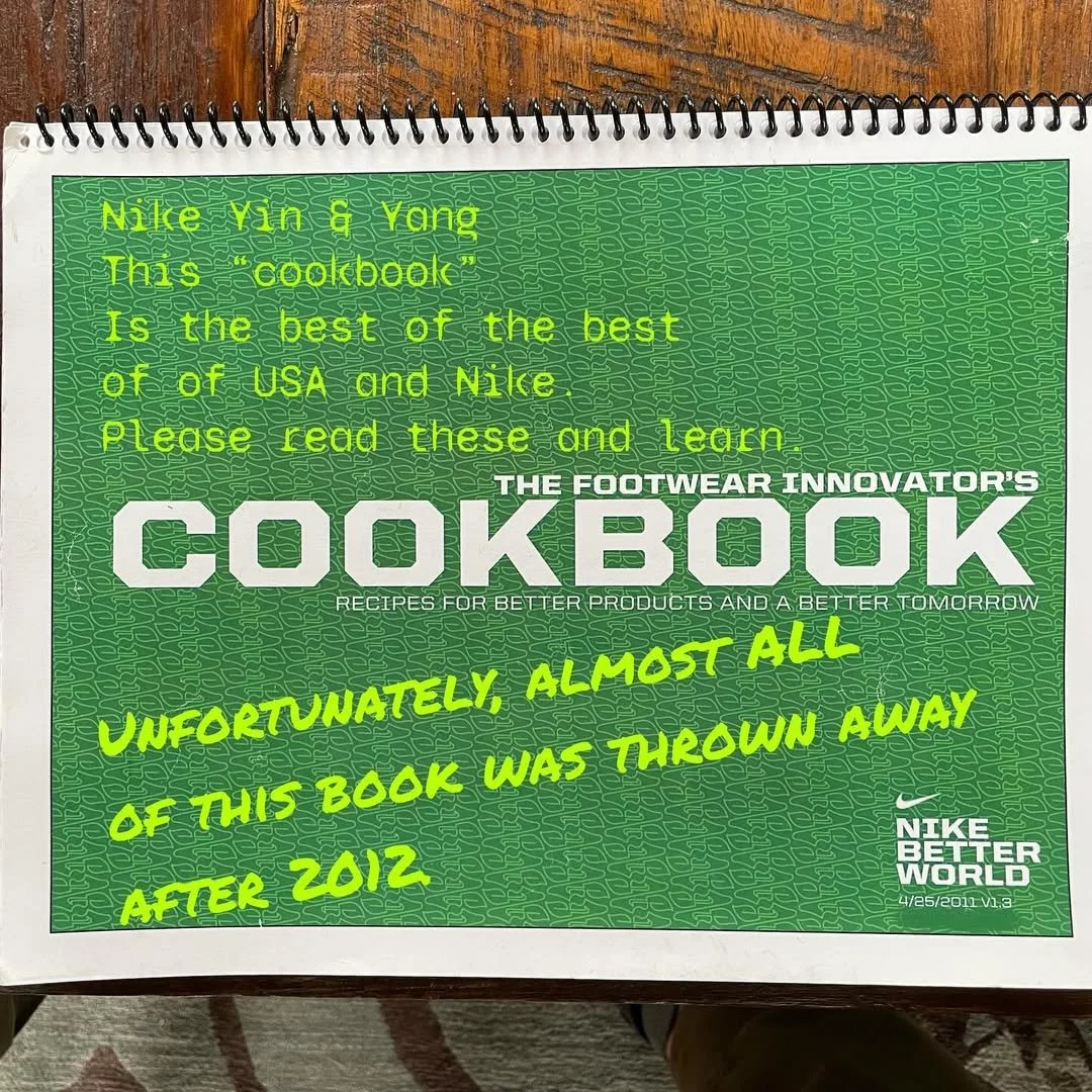  Nike Better World Cookbook. More pages available via @mcsteve (IG).  