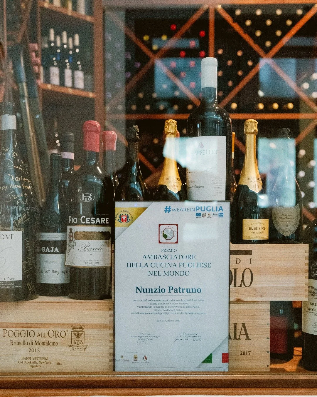 From Puglia to Hilton Head Island.
Proud to share authentic Italian cuisine, recognized worldwide.

#weareinplugia #ambasciatore #cucinapugliese #ItalianRestaurant #italiancuisine