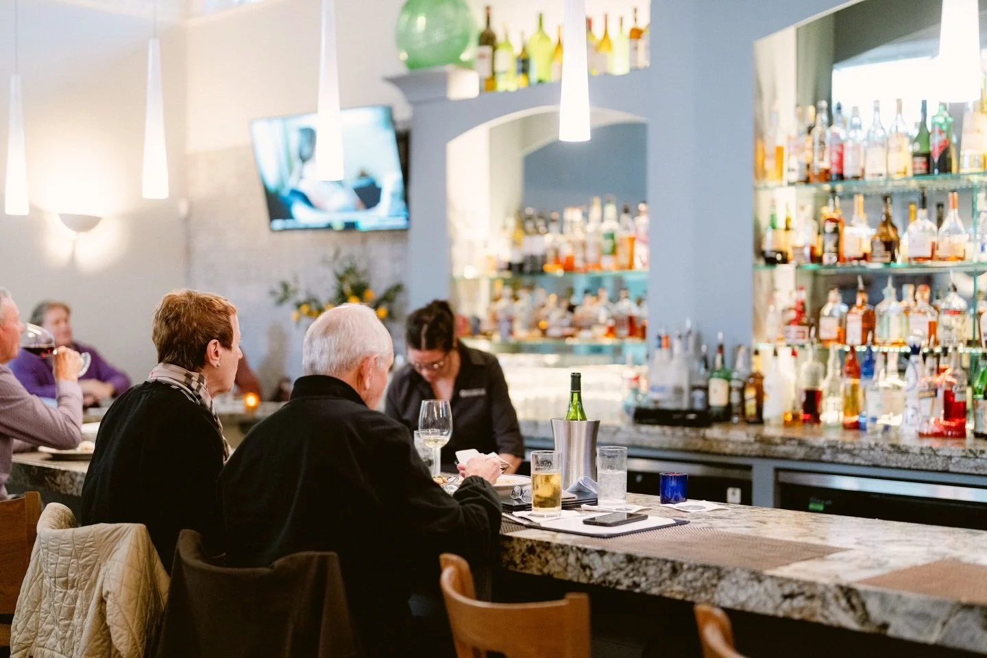 There&rsquo;s a certain kind of magic in lingering a little longer at the bar...

#italianrestaurant #hiltonheadisland #southcarolina