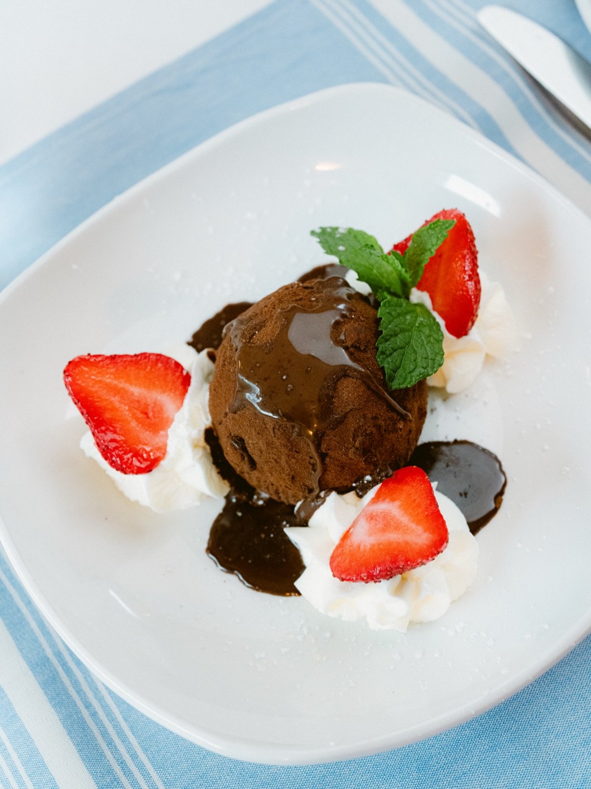 Some endings are worth savoring... Tartufo Cioccolato.