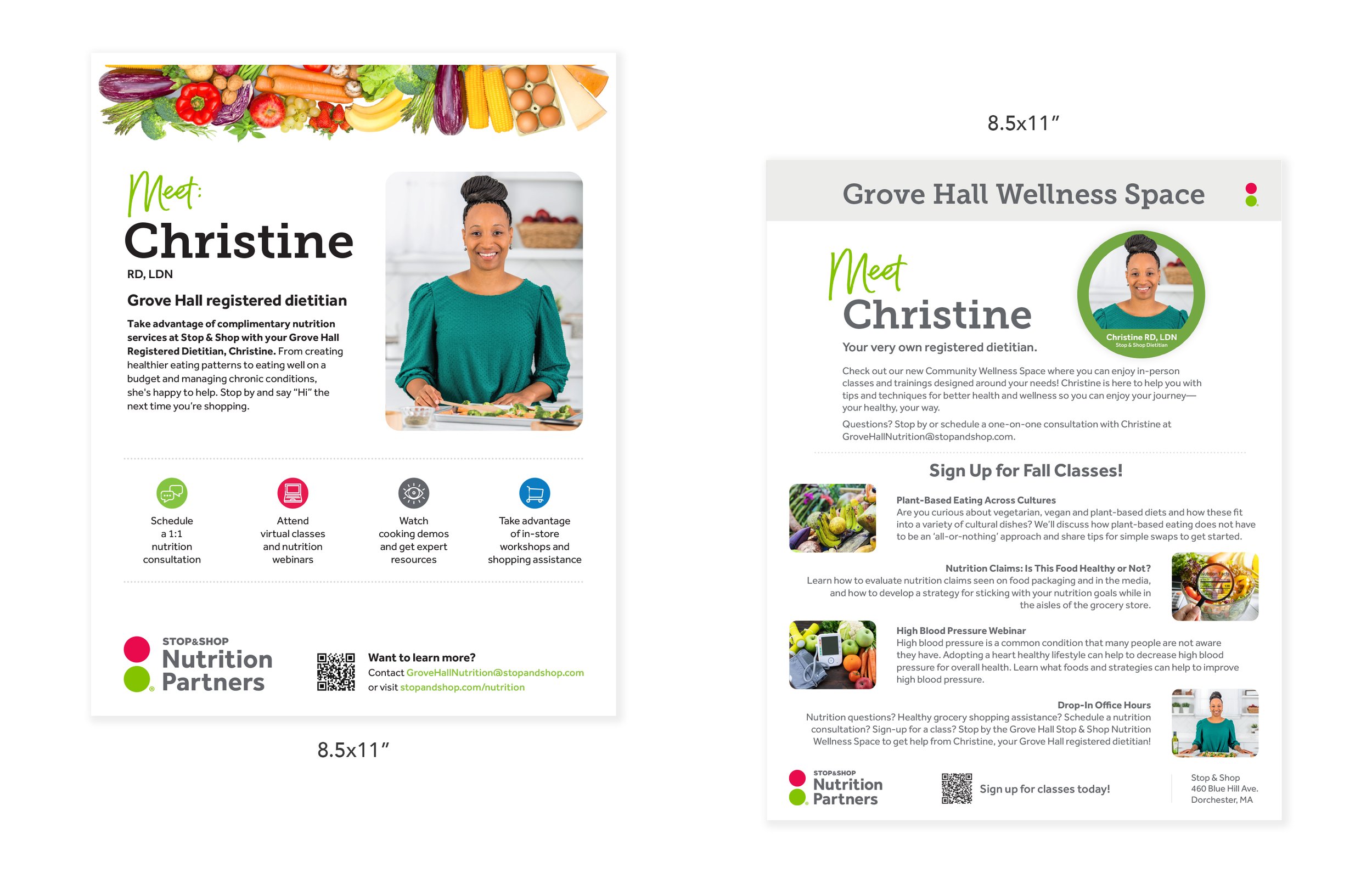 Stop & Shop Nutritionist Fliers